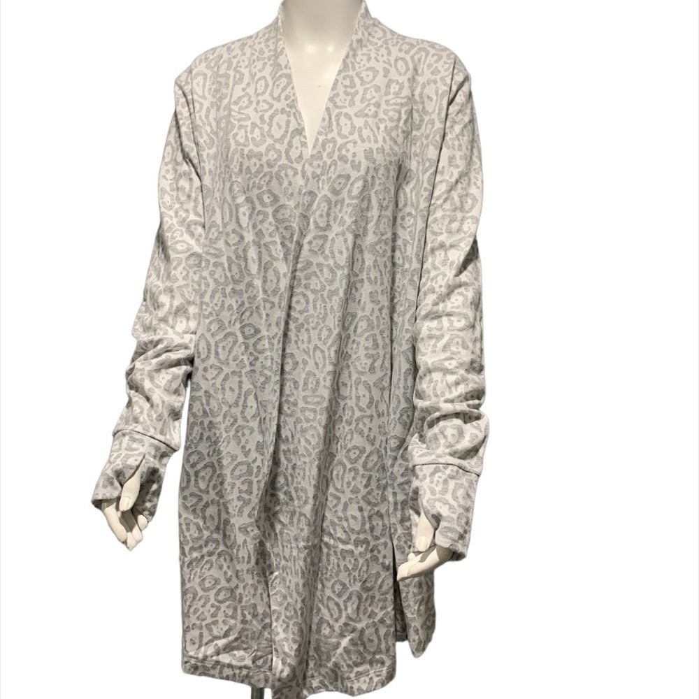 AnyBody Burnout French Terry Cardigan